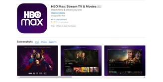 App da HBO Max foi o mais baixado entre os usuários de iPad