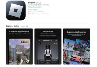 Roblox foi o jogo mais baixado para iPad em 2023