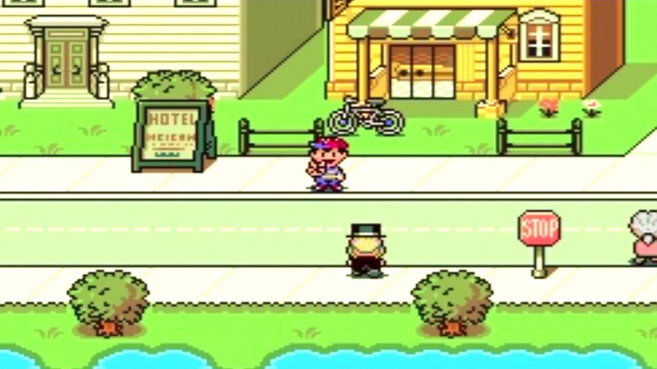 EarthBound se tornou diferente de muitos RPG por ter crianças como protagonistas.