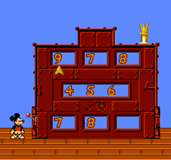 Adventure in Numberland é mais um dos games educativos estrelados por Mickey.