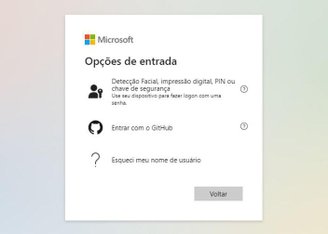 As formas de usar chaves de acesso nas plataformas Microsoft. (Imagem: Microsoft/Divulgação)