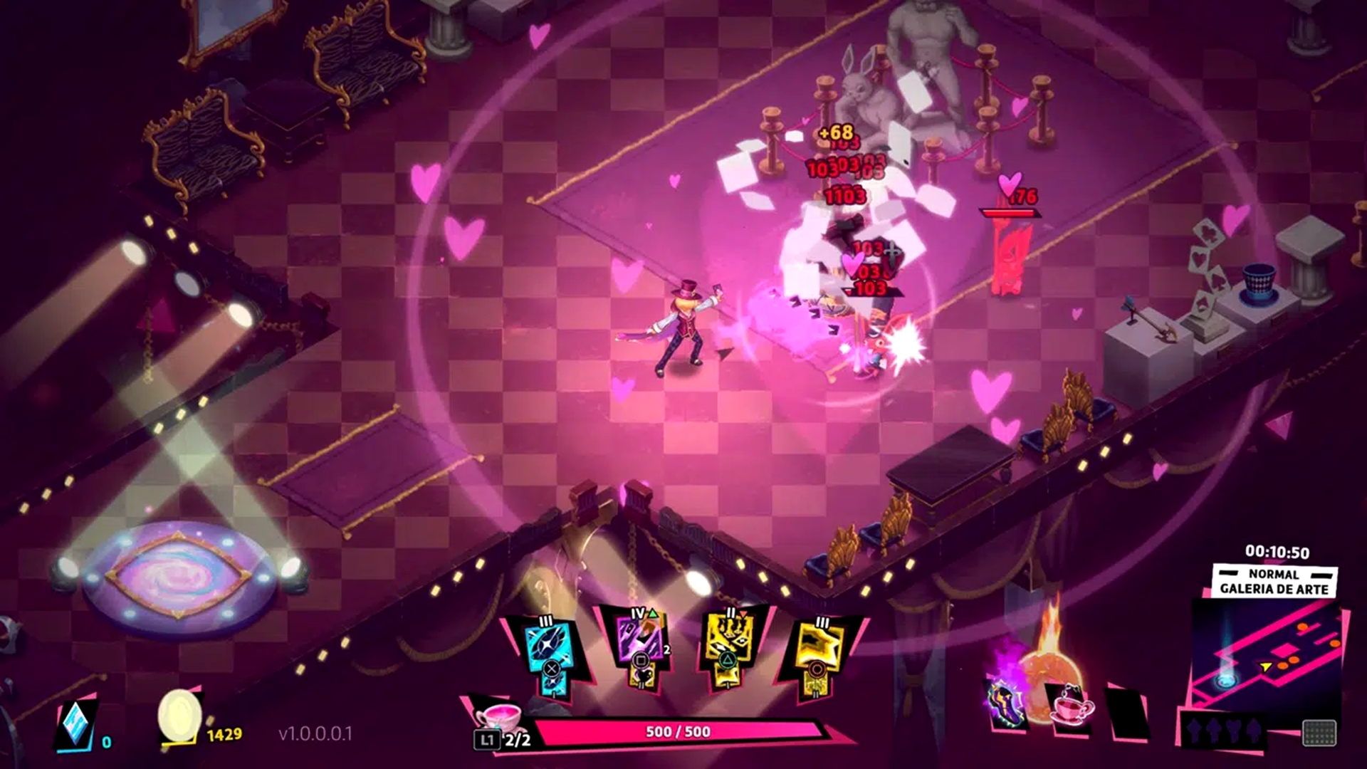 Dandy Ace, roguelike brasileiro, tem um gameplay bem parecido com o de Hades.