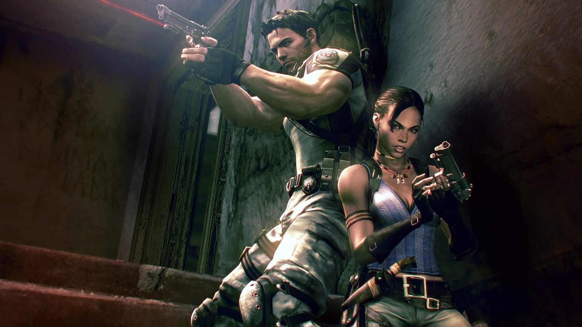 Remake de Resident Evil 5 não estaria em produção atualmente, segundo Dusk Golem.