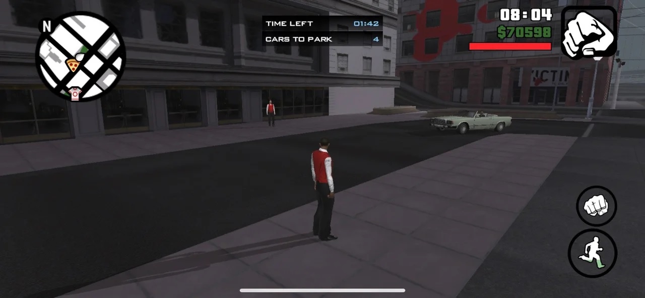 É possível ter uma carreira de manobrista, ou guardador de carros, em GTA San Andreas