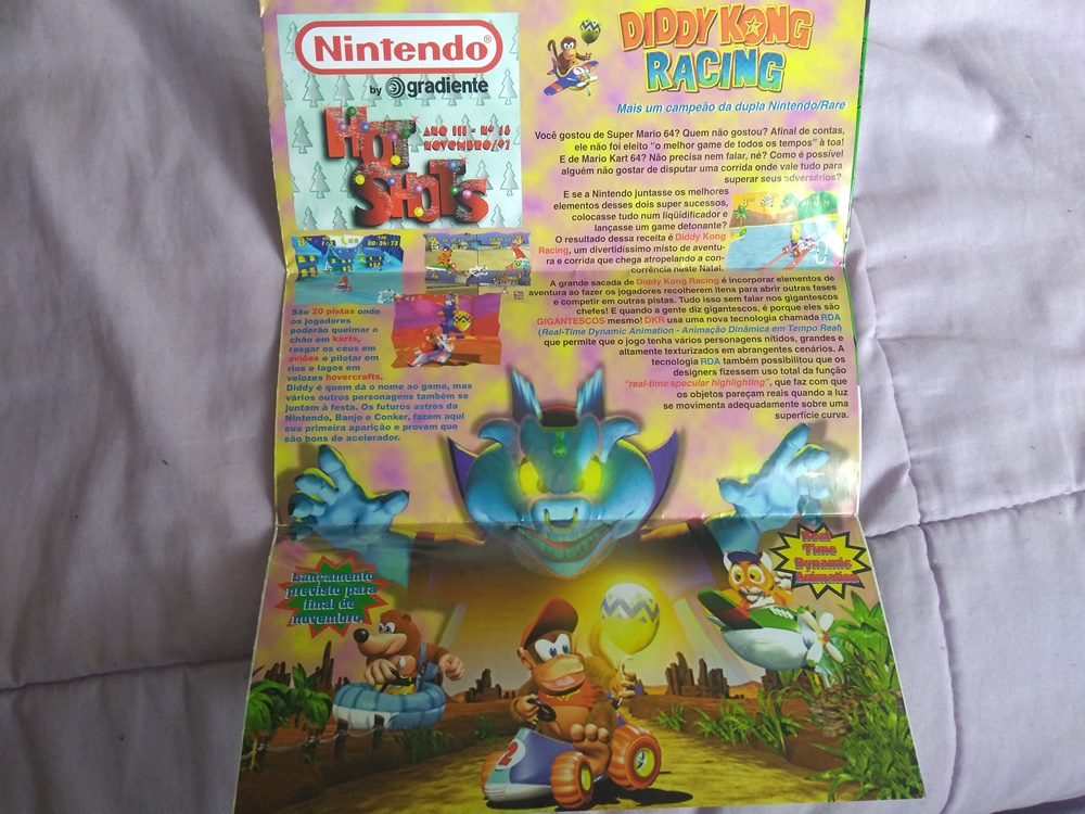 Hot Shots serviu como uma espécie de piloto para uma revista oficial da Nintendo no Brasil.