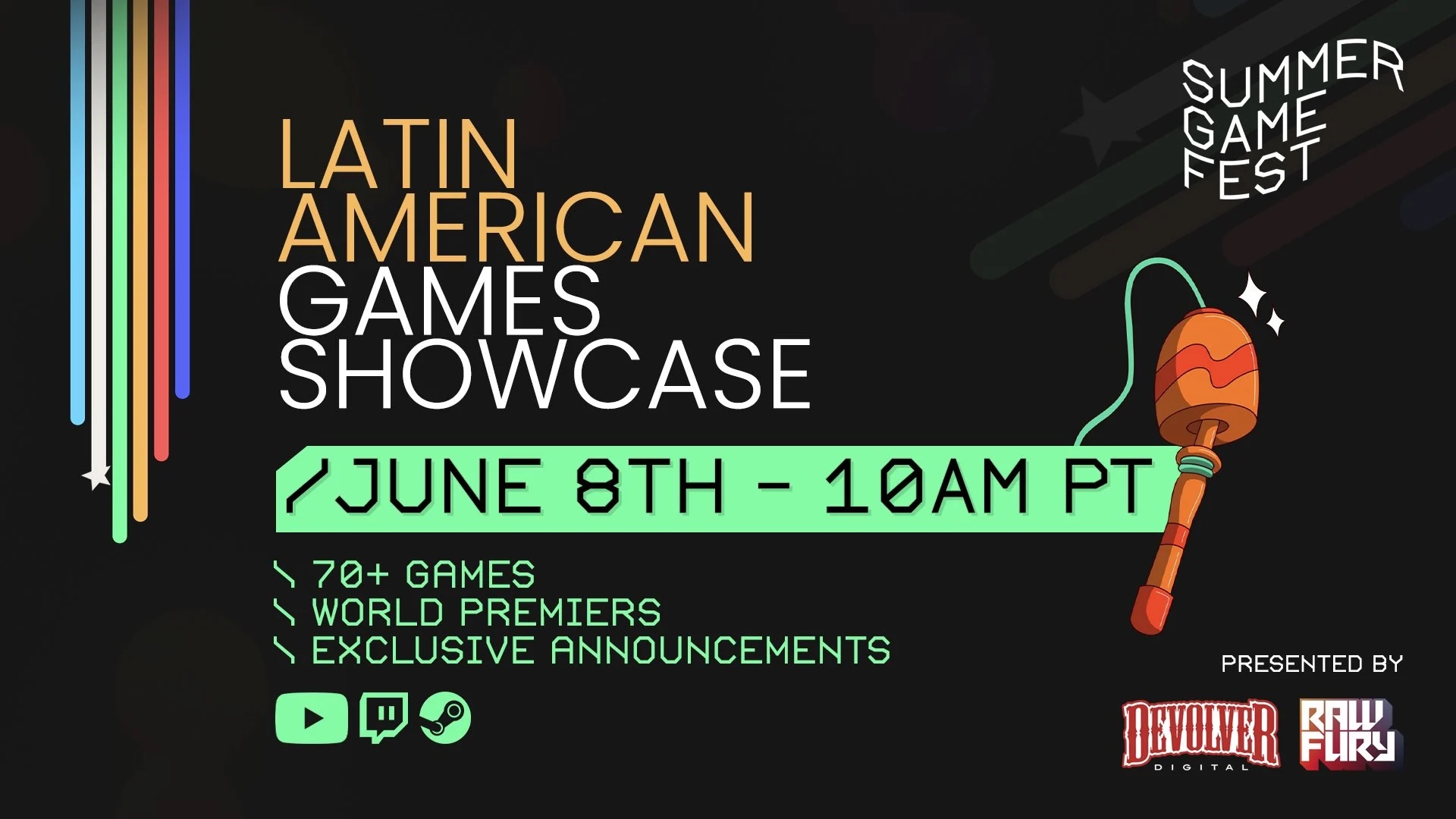 Latin American Games Showcase.