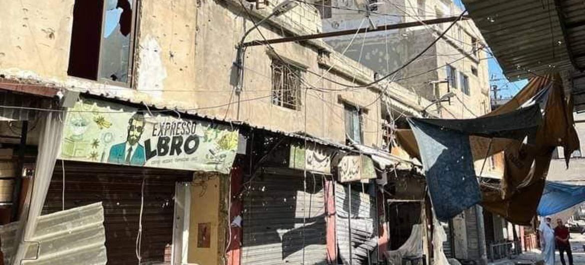 Ein El Hilweh, o maior campo de refugiados palestinos no Líbano