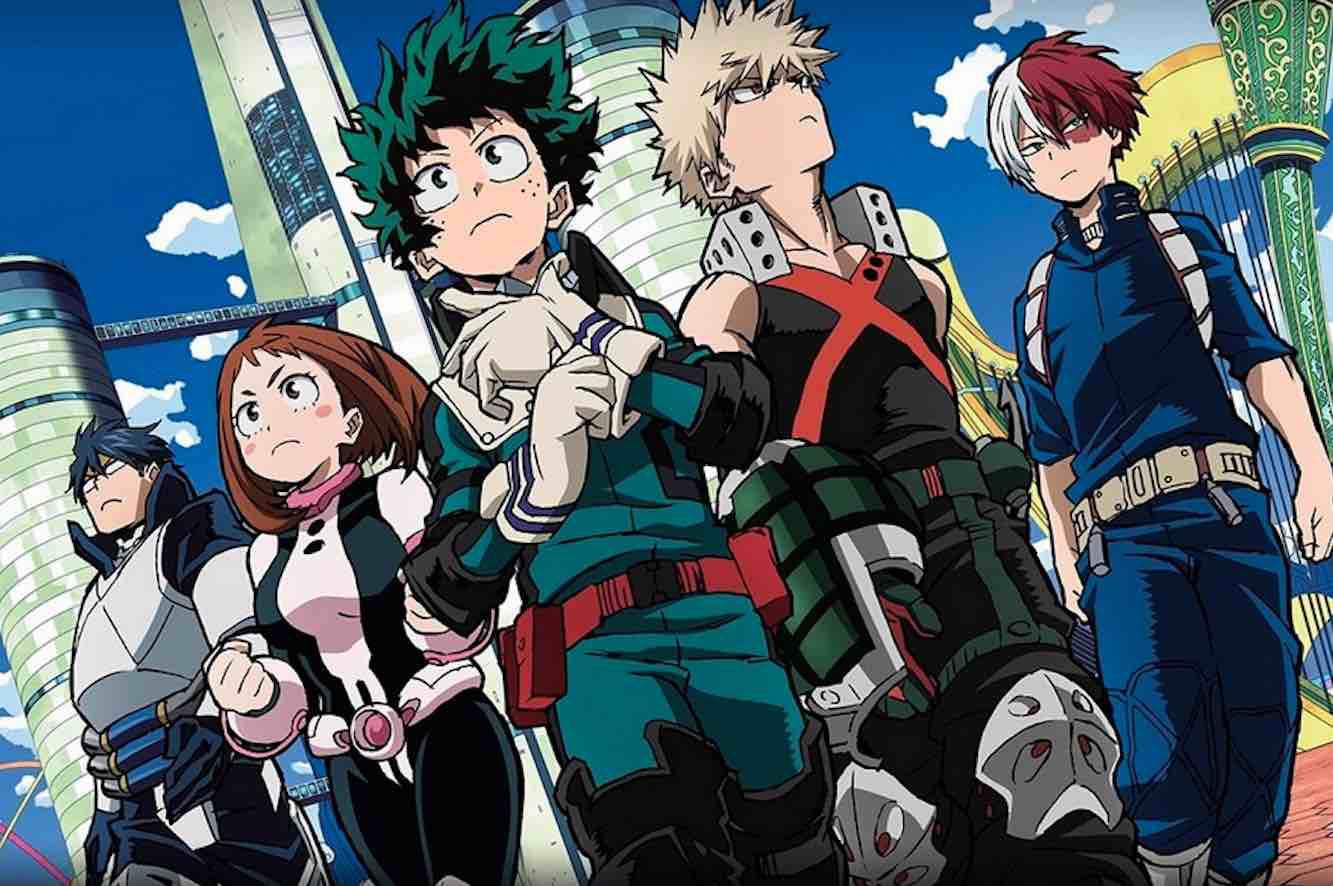 Todas as temporadas do anime My Hero Academia estão disponíveis no Crunchyroll.