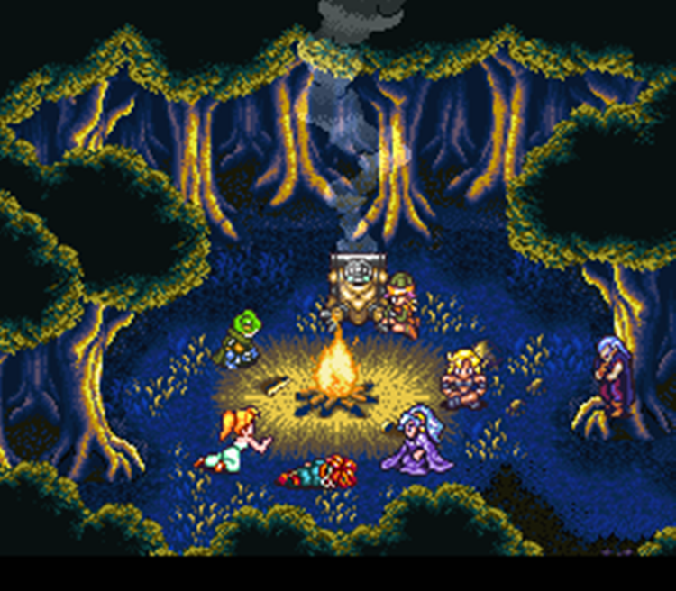 Schala Editiion mostra o que aconteceria em Chrono Trigger caso Schala fosse resgatada. (Fonte: Rom Hacking/Reprodução)