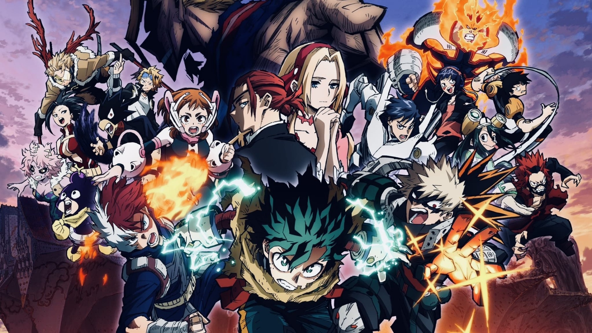 O novo filme de My Hero Academia traz batalhas grandiosas