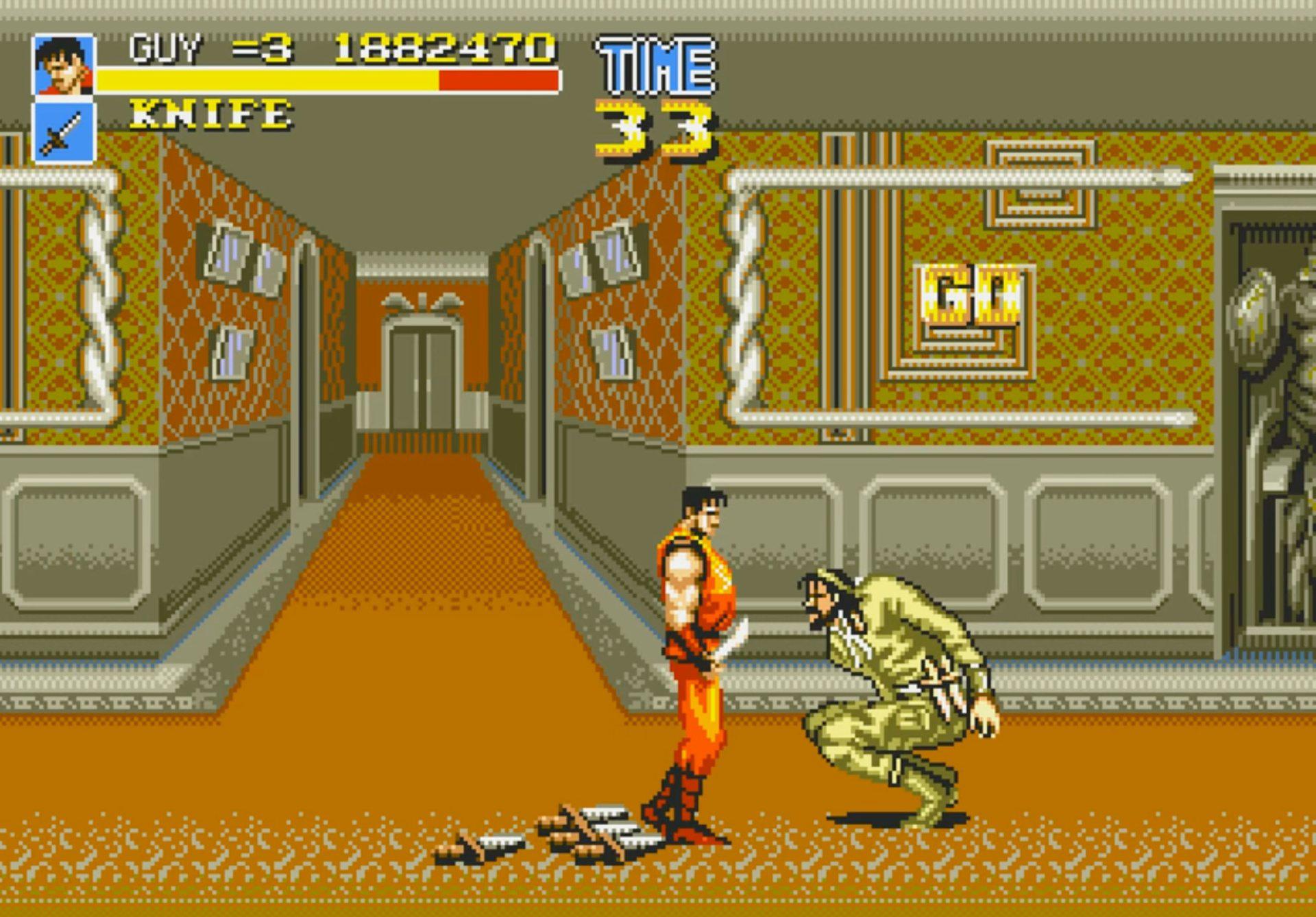 Final Fight CD é uma versão mais completa do clássico beat'em up. (Fonte: Time Extension/Reprodução)